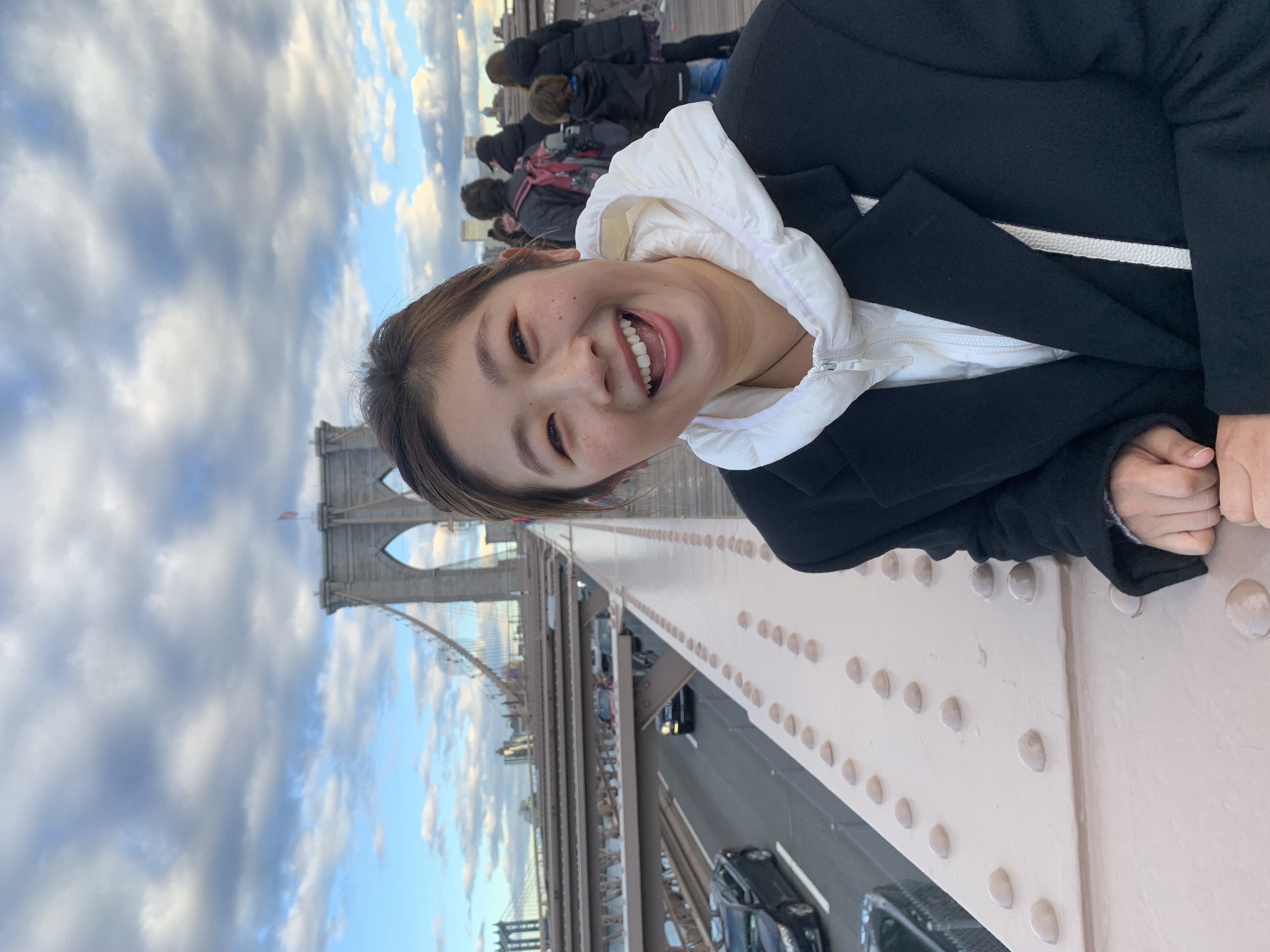Chisako Goza smiles in NY